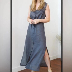 Tofino Towel  seabreeze linen dress